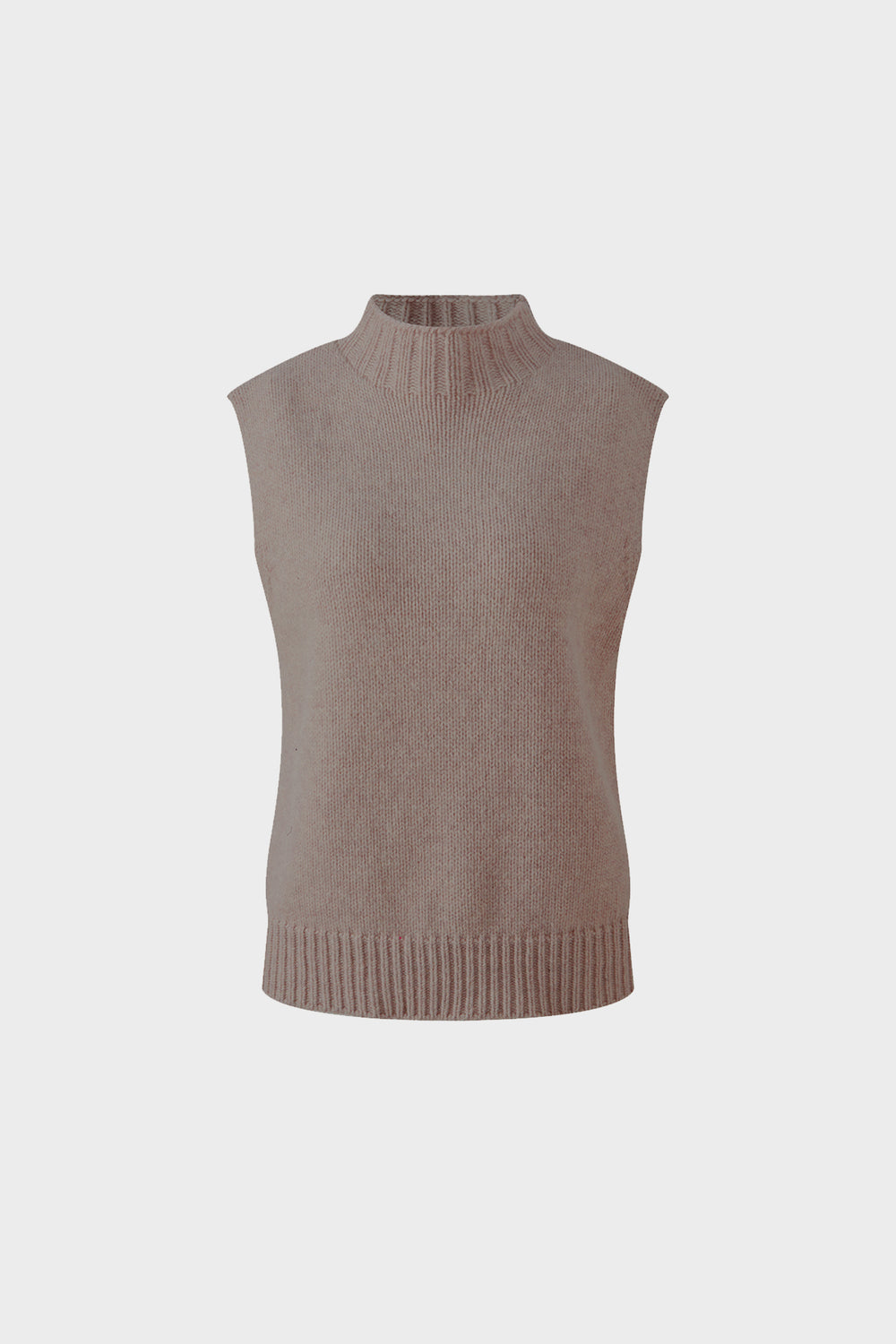 Wool sleeveless sweater
