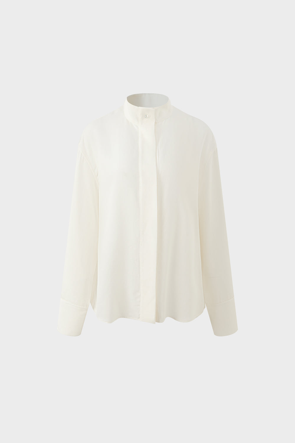Tencel wool shirt