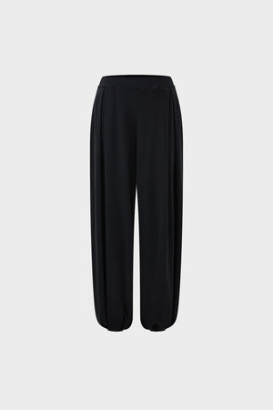 Two-color lantern pants