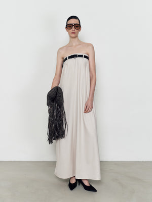 Strapless dress