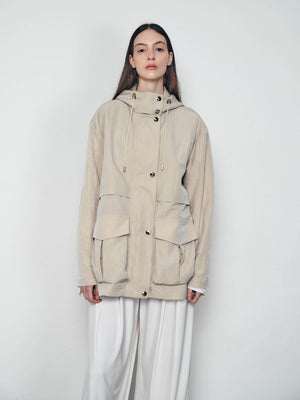 Workwear hooded jacket