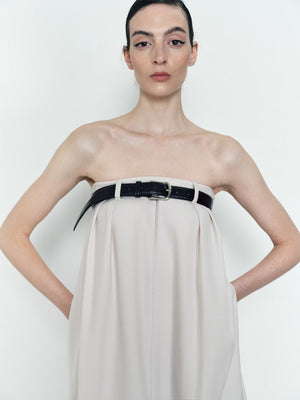 Strapless dress
