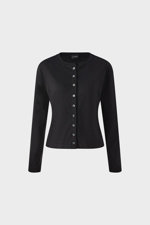 Pima Cotton Knitted Cardigan