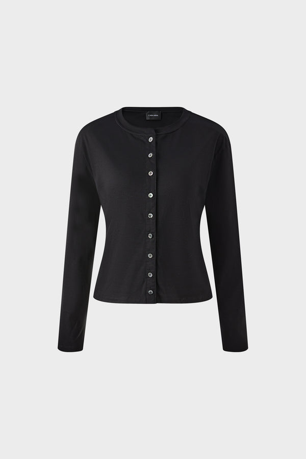 Pima Cotton Knitted Cardigan